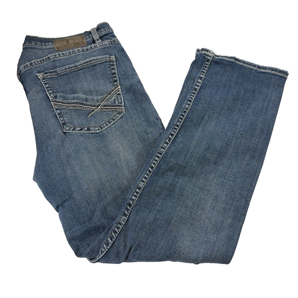 BKE Henry Straight Stretch Jeans Men's 40x32 Blue Denim Medium Wash Casual